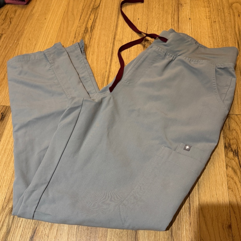 Figs XL tall Cement Yola high waist skinny jogger